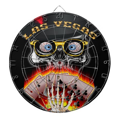 Vegas Aces and Eights V_1 Dartboard