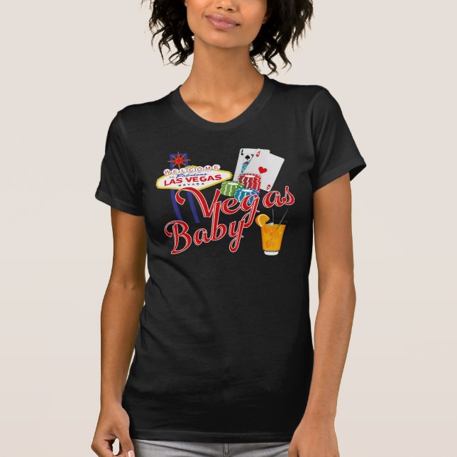 VEGAS Baby 21st Birthday Graphic Tee (Front)