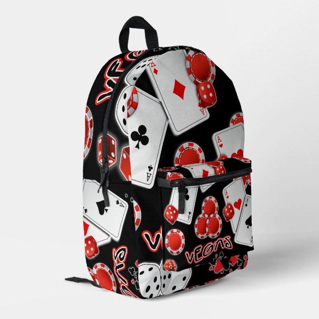 Vegas Baby! Backpack (Back Corner Left)