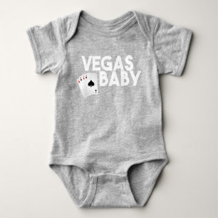 Vegas Baby Bodysuit  One-Piece Shirt Born in Vegas