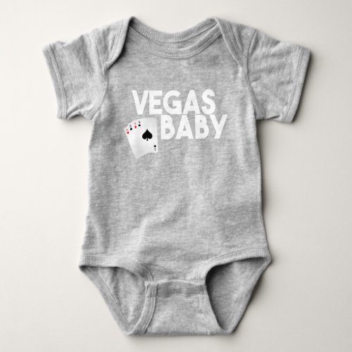 Vegas Baby Bodysuit  One_Piece Shirt Born in Vegas