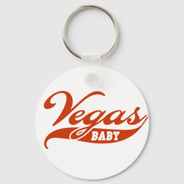 Vegas Baby Keychain (Front)