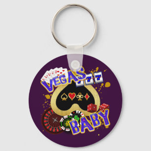VEGAS BABY KEYCHAIN