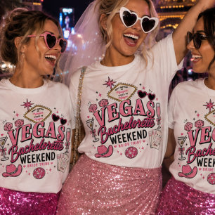 Vegas Bachelorette Weekend Bride Tribe Tri-Blend Shirt