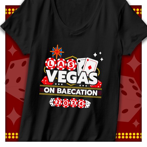 Vegas Baecation Couples Trip Las Vegas 2024 T_Shirt