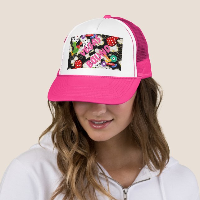 VEGAS BOUND TRUCKER HAT (In Situ)