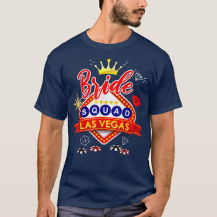 Vegas Bride Squad 2022, Married in Vegas Bachelore T-Shirt