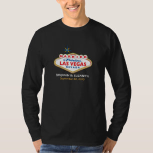 Vegas Destination Wedding Mens T-Shirt (dark)