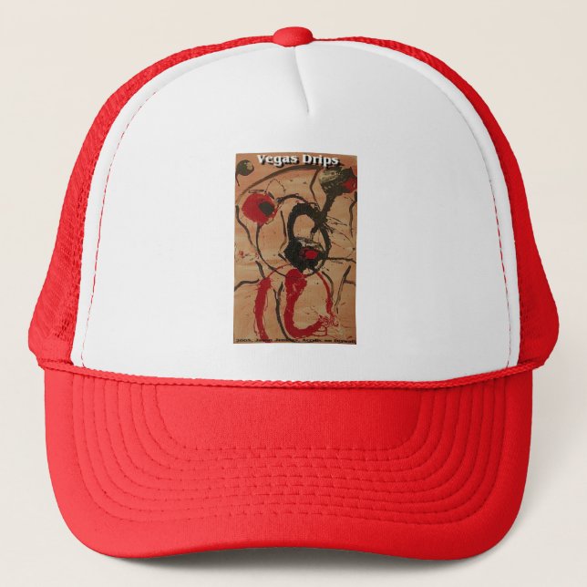 vegas drips trucker hat (Front)