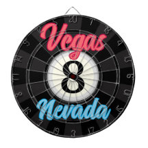 Vegas Nevada Billiard 8 Ball Design Black & Ivory