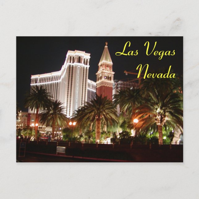Vegas Nights Postcard (Front)