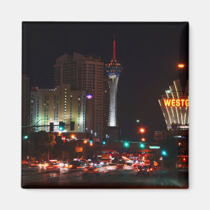 Vegas Paradise Road Magnet