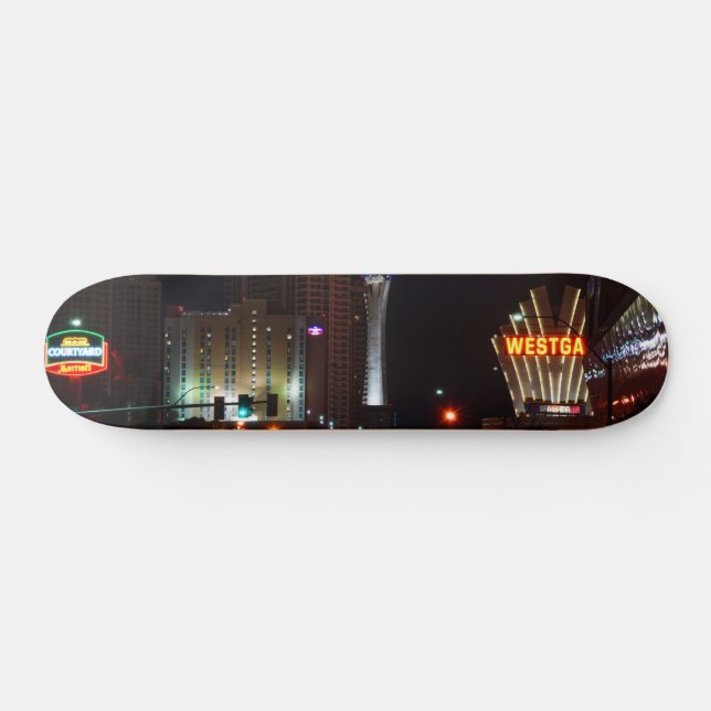 Vegas Paradise Road Skateboard Deck (Horz)