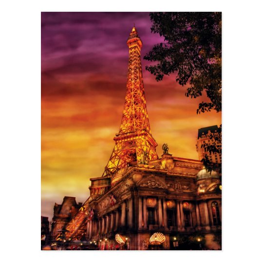 Vegas - Paris - The Paris Hotel Postcard
