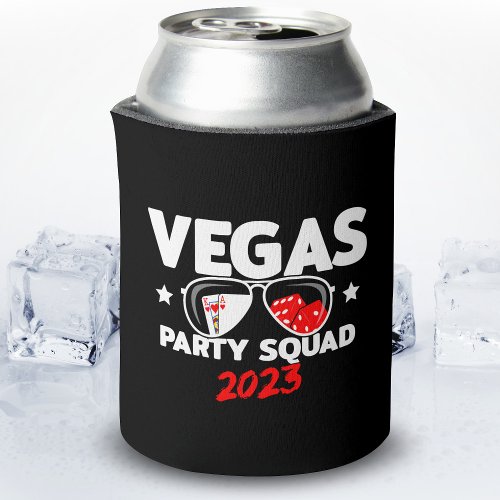 Vegas Party Squad 2023 _ Las Vegas Trip 2023 Can Cooler
