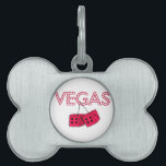 Vegas Pet ID Tag<br><div class="desc">This design will be perfect for a Las Vegas project.</div>