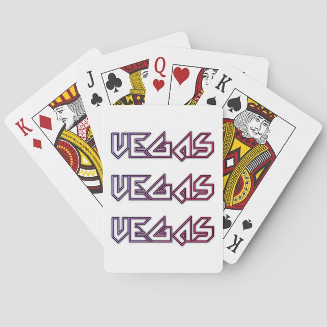 Vegas playing cards, for sale ! poker cards (Back)