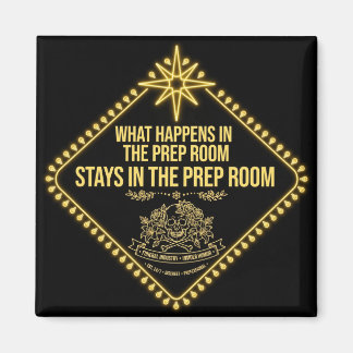 Vegas Prep Room Funny Magnet