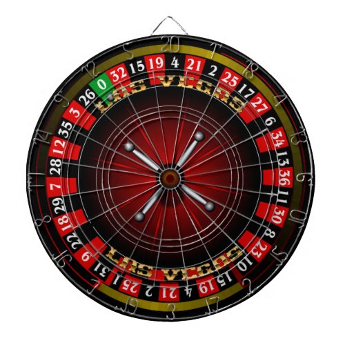 Vegas Roulette Wheel V_2 Dartboard