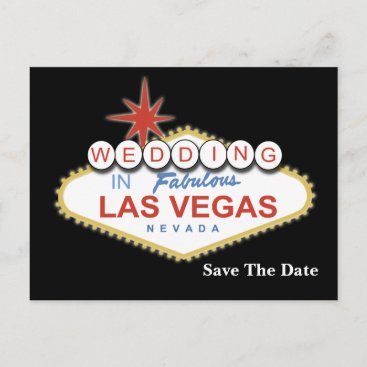 vegas save the date announcement