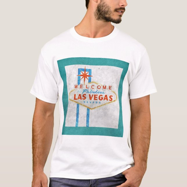 vegas sign grunge T-Shirt (Front)