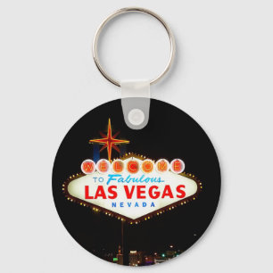 Vegas Sign Lit Up Keychain