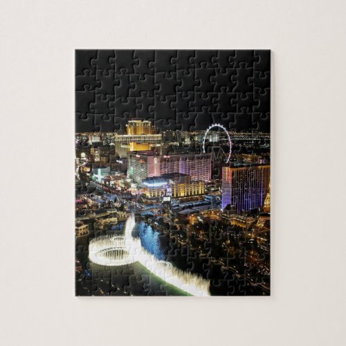Vegas Skyline Jigsaw Puzzle