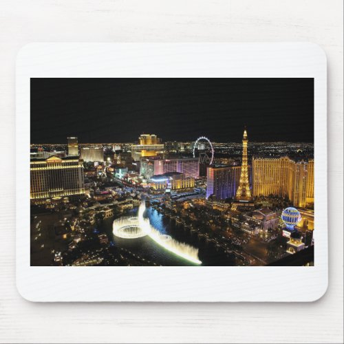 Vegas Skyline Mouse Pad