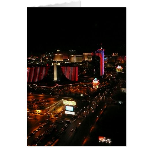 vegas strip cards (Front)