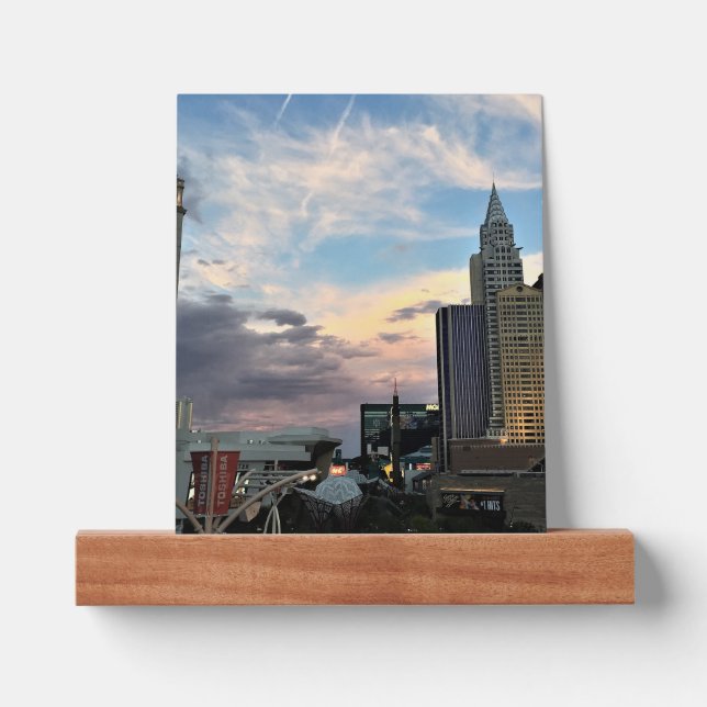 Vegas Strip Scene Picture Ledge (Front)