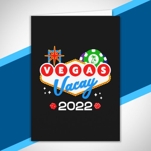 Vegas Trip 2022 Las Vegas Vacation _ Vegas Vacay Card