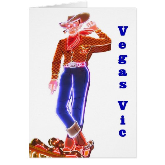 VEGAS VIC Fun Card (Front)