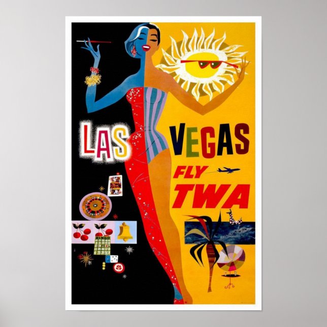 Vegas vintage poster (Front)
