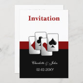 vegas wedding invitation (Front/Back)