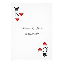 vegas wedding invitation