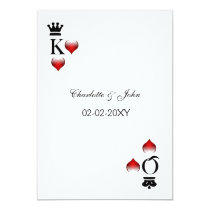 vegas wedding invitation