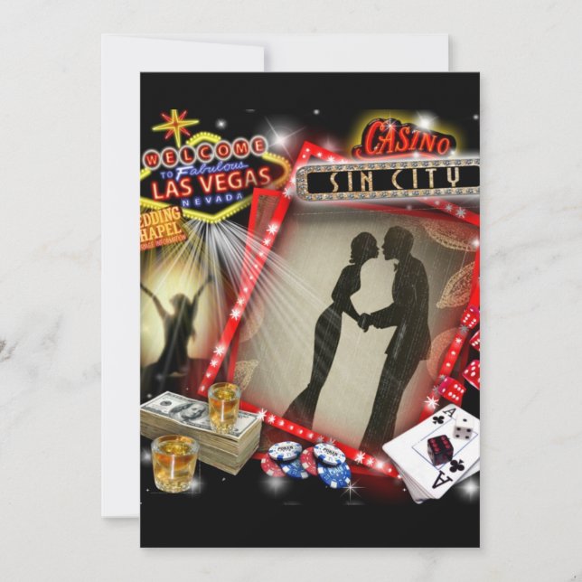 Vegas Wedding Invites (Front)
