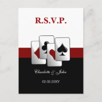 Vegas Wedding rsvp card