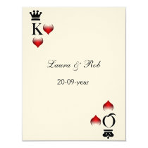 Vegas wedding rsvp cards