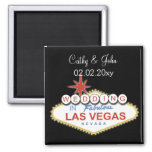 Vegas Wedding  Save The Date Magnet at Zazzle