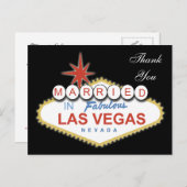 Vegas Wedding ThankYou Cards (Front/Back)