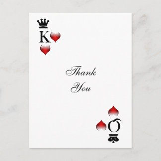 Vegas Wedding ThankYou Cards