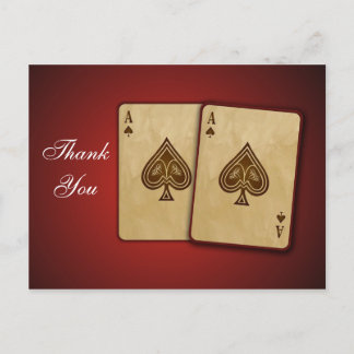 Vegas Wedding ThankYou Cards