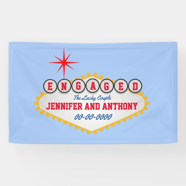 Vegas Welcome Sign Style Personalize  (Horizontal)