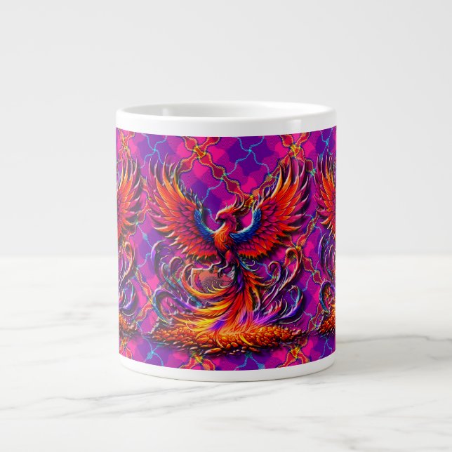 VegasRae Phoenix Giant Coffee Mug (Front)