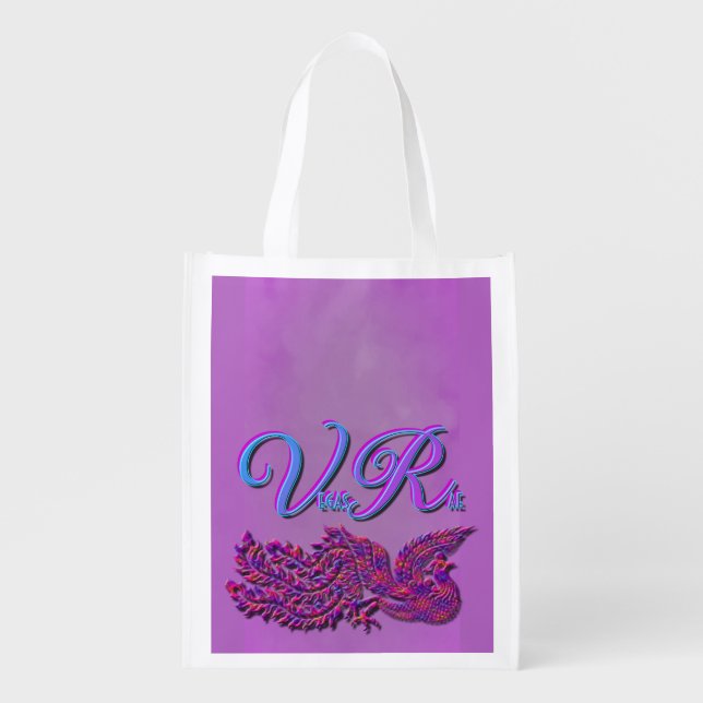VegasRae Phoenix Grocery Bag (Front)