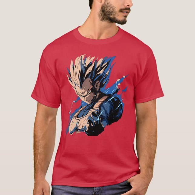 vegeta modern family T-Shirt (Front)