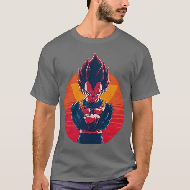 vegeta retro T-Shirt (Front)