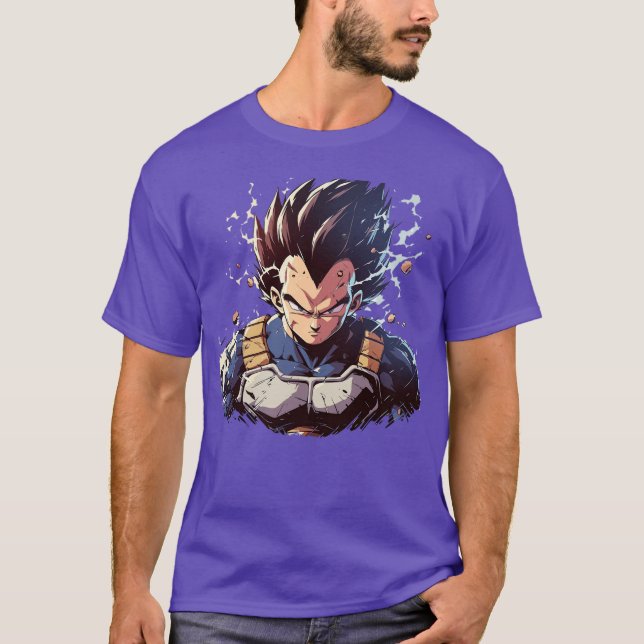 vegeta style funny T-Shirt (Front)