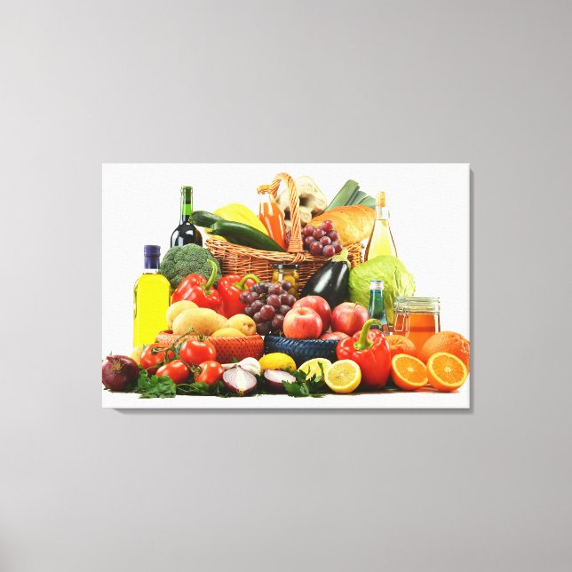 Vegetable Canvas Print (Front)